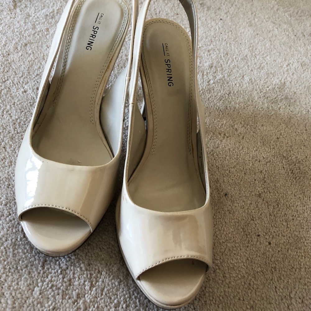 Nude heels